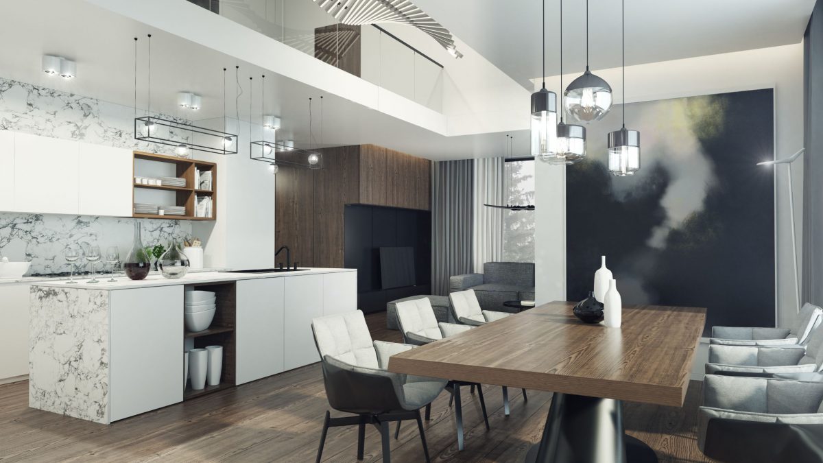 Wady i zalety kuchni z otwartym salonem